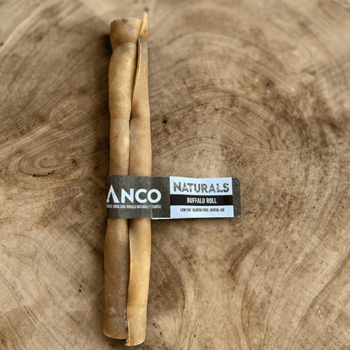 Anco Naturals Buffalo Roll Large natural dog treat UK