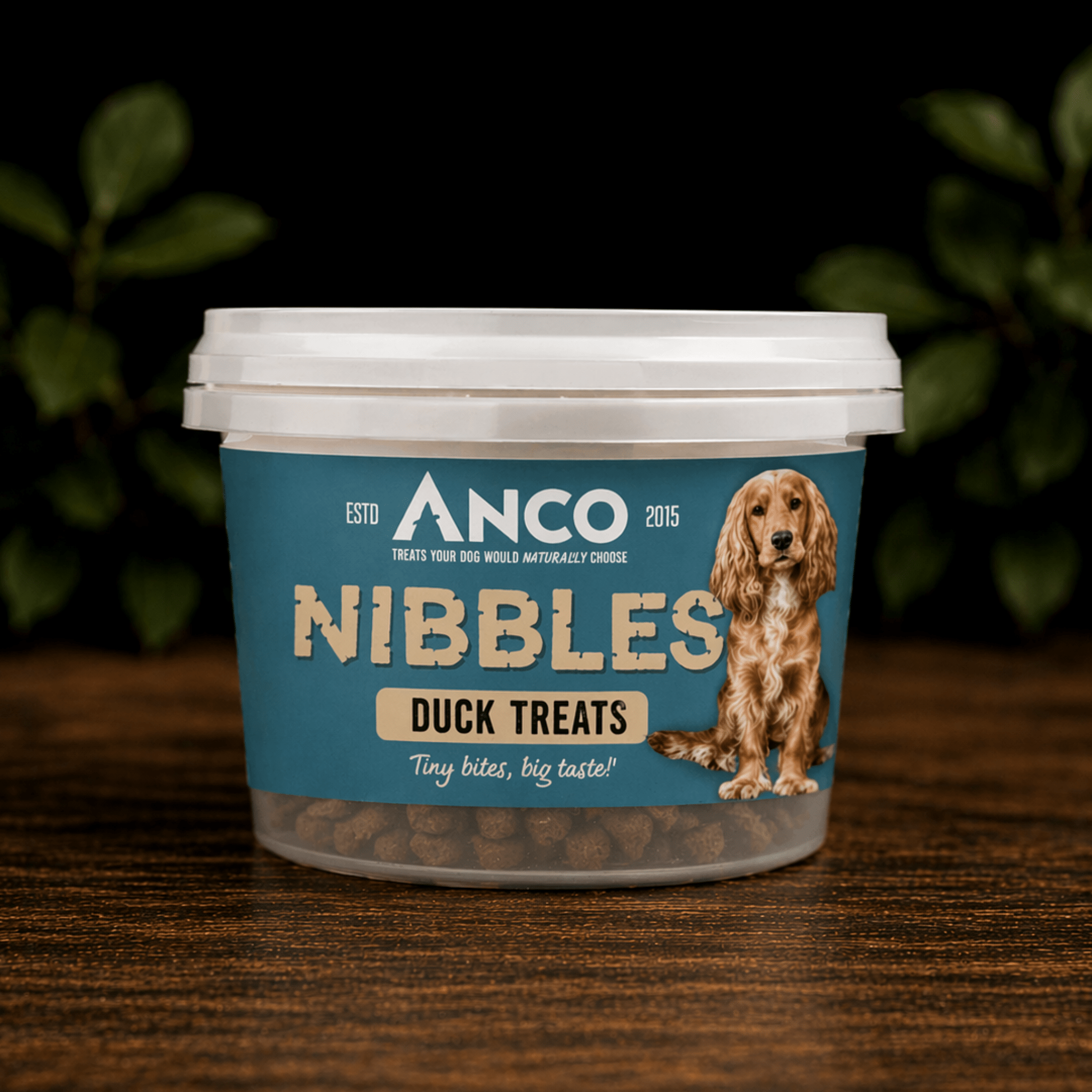 Anco Nibbles Duck Treats 300g natural dog treat UK