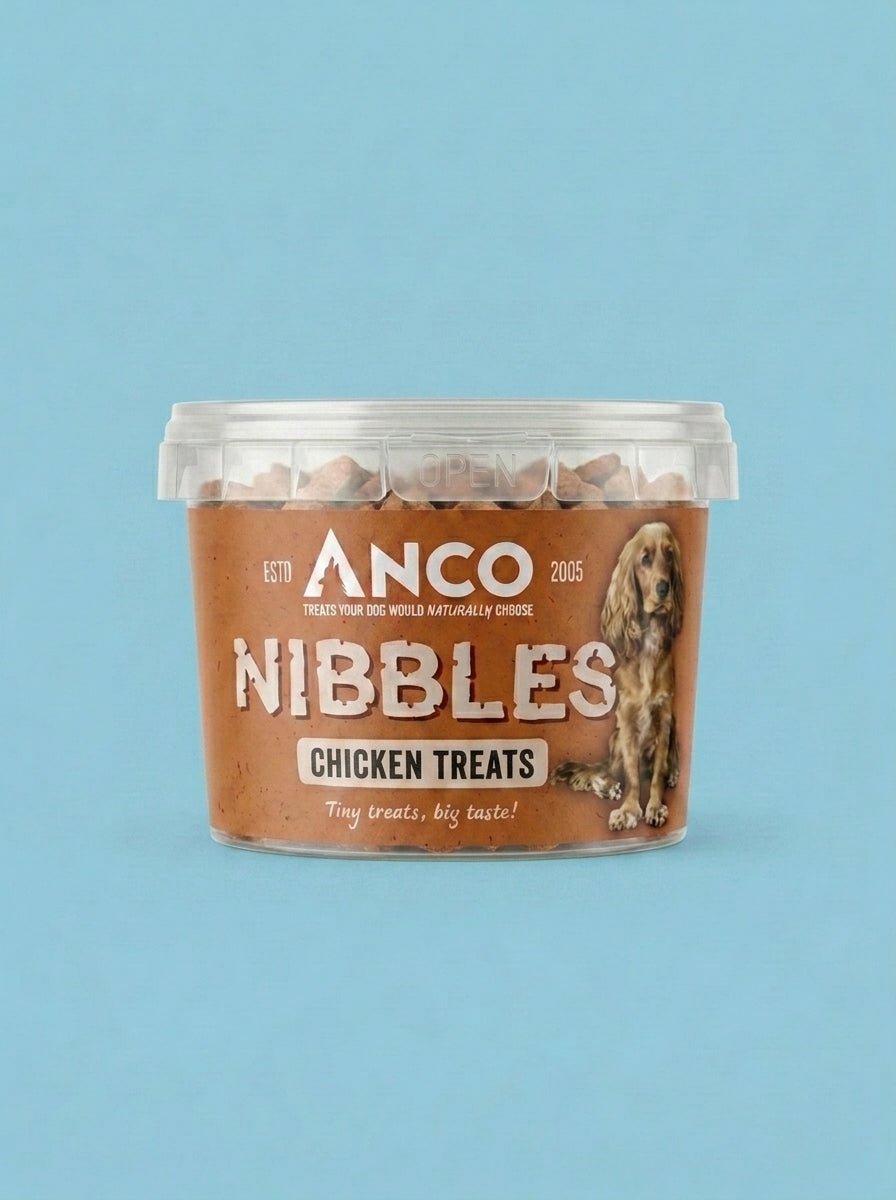 Anco Nibbles Treats 300g natural dog treat UK