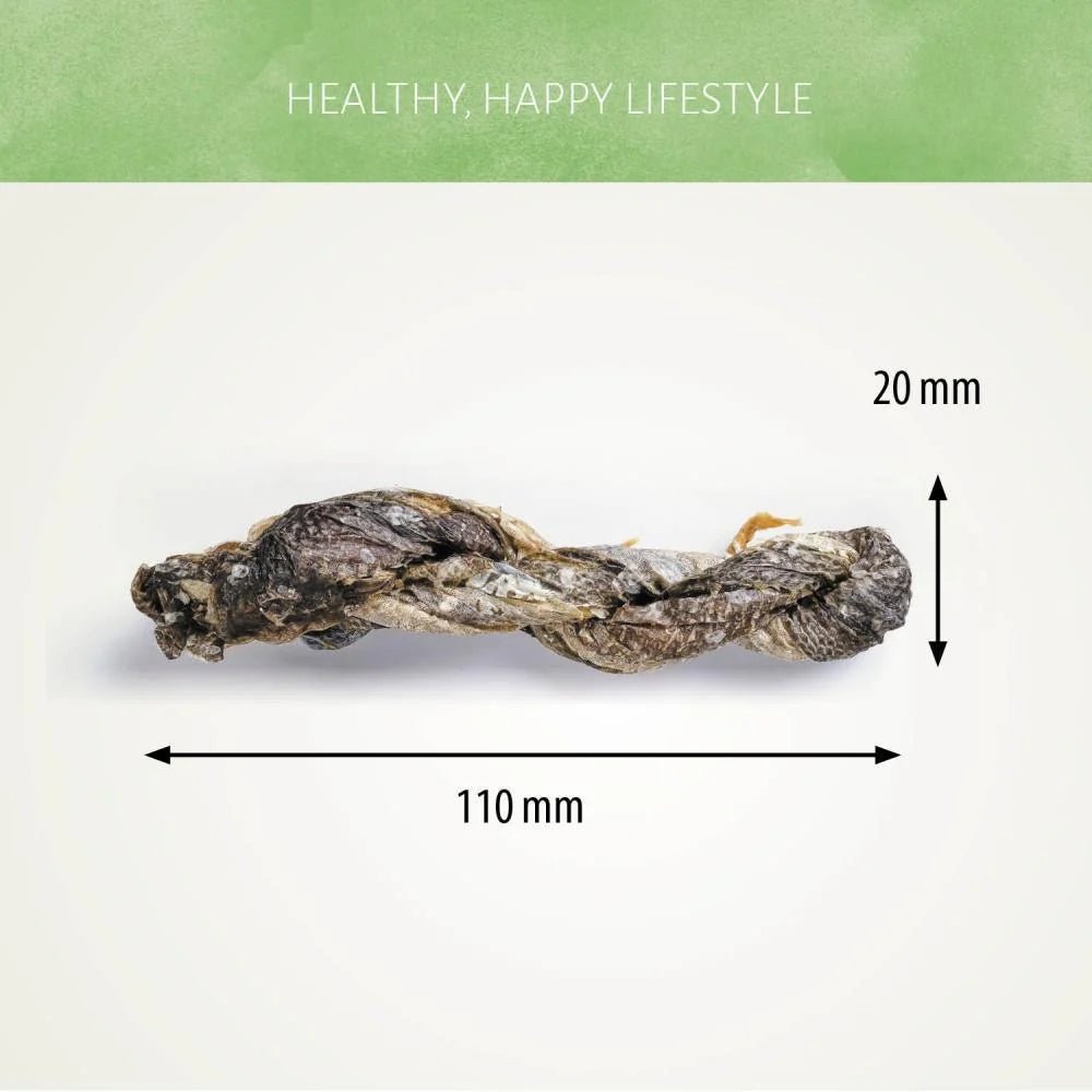 Antos Nova Fish D’Light Twists 100g natural dog treat UK
