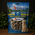 Antos Nova Fish D’Light Twists 100g natural dog treat UK