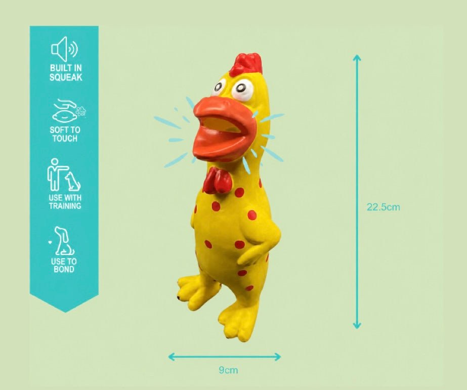 Honking Chicken Dog Toy natural dog treat UK
