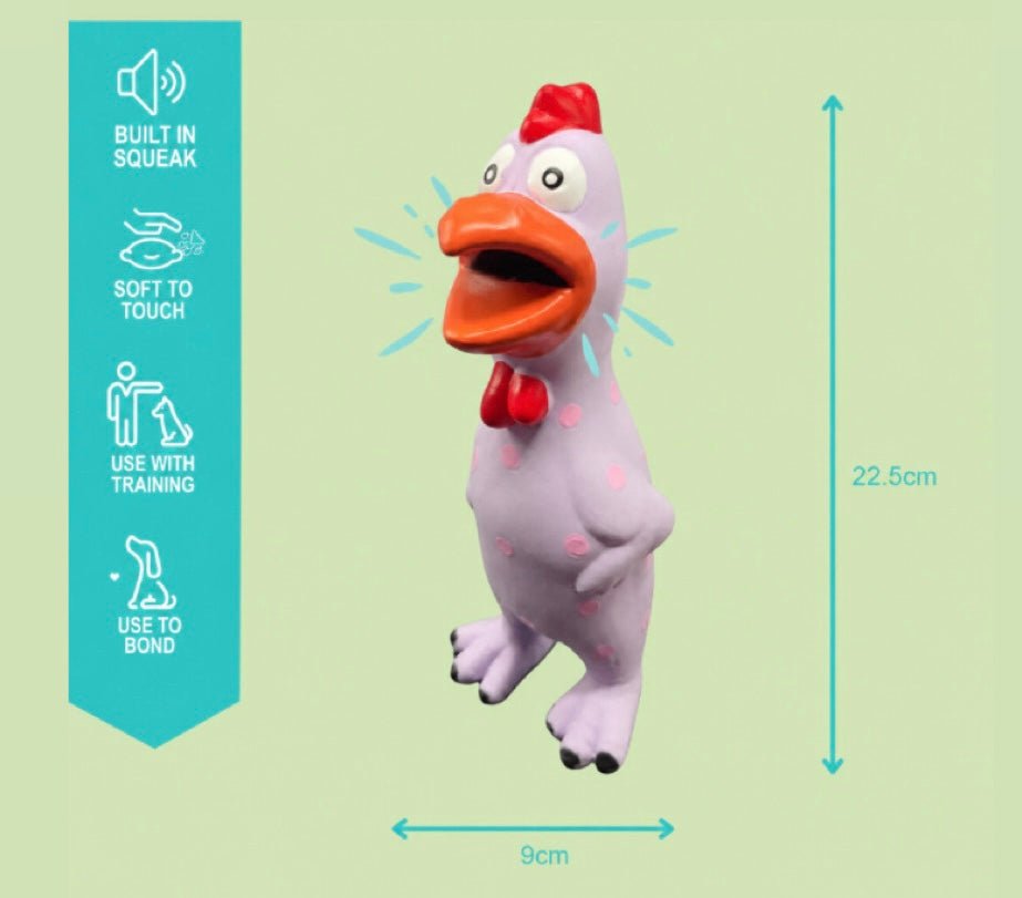 Honking Chicken Dog Toy natural dog treat UK