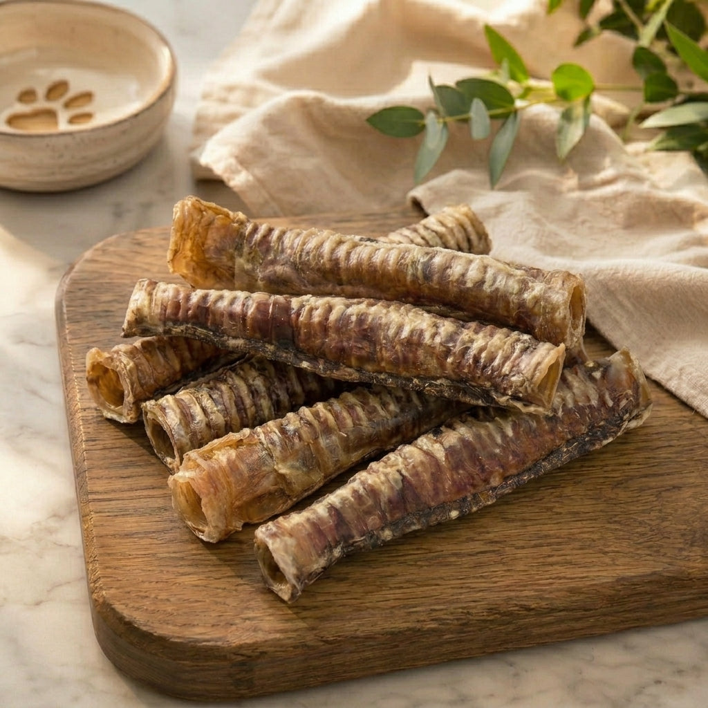 24cm Beef Trachea Dog Chews - Pack of 6