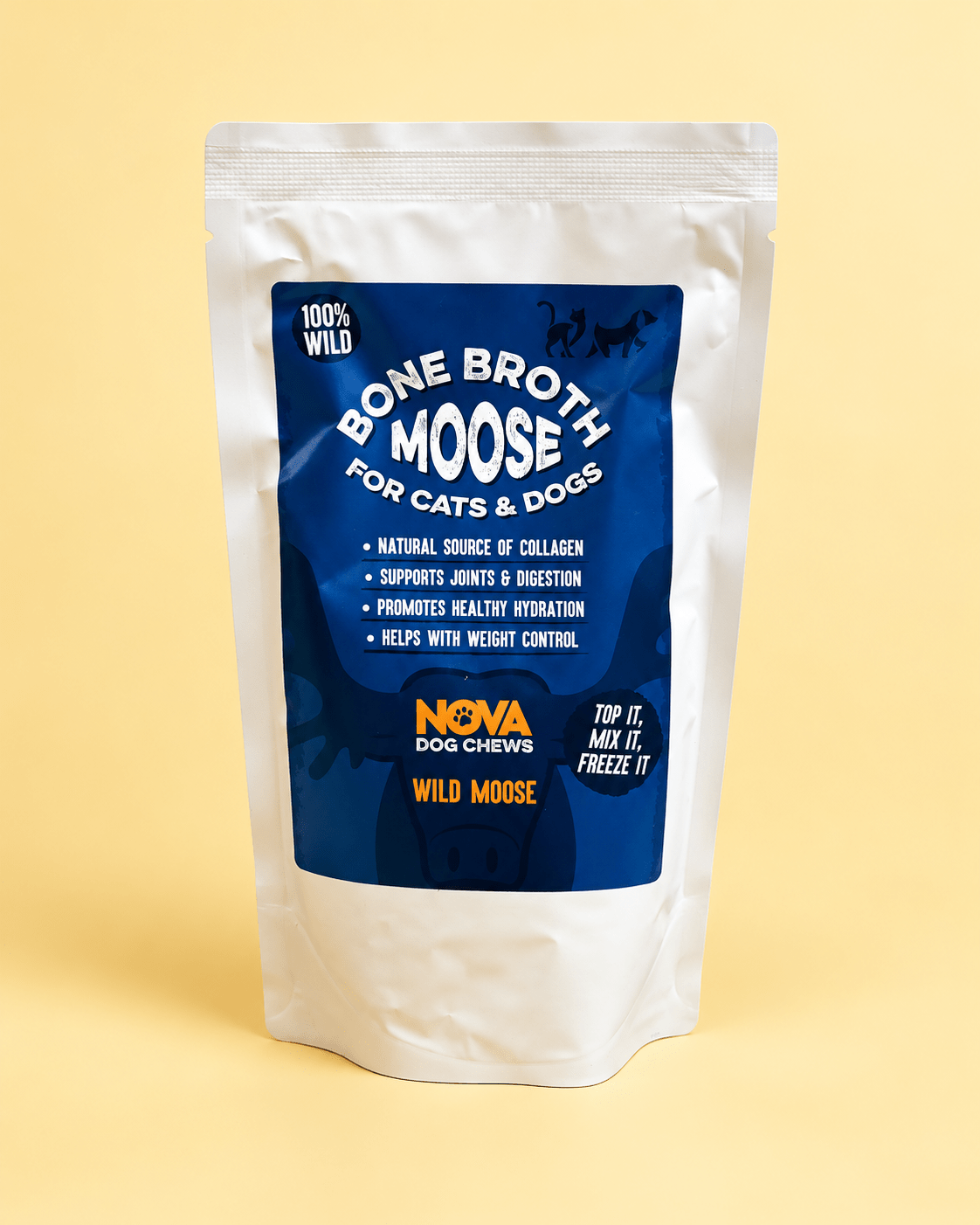 Nova Bone Broth 230ml natural dog treat UK