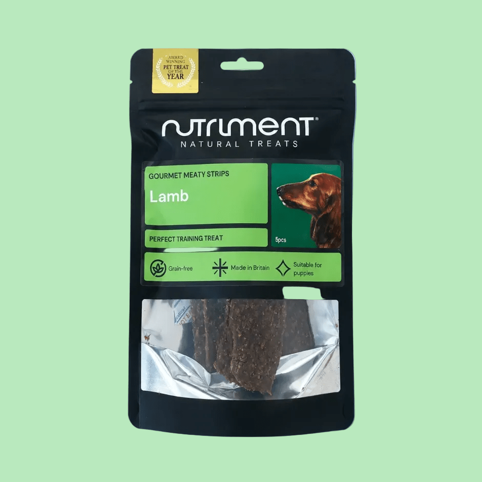 Nutriment Gourmet Meaty Strips natural dog treat UK
