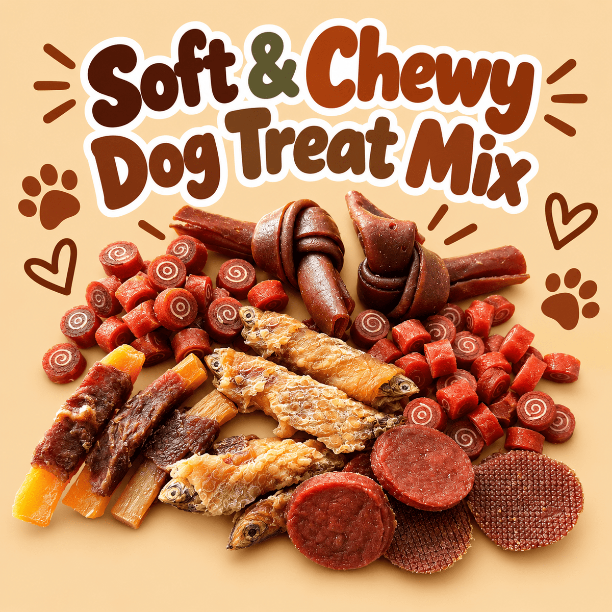 Premium Soft & Chewy Dog Treat Mix natural dog treat UK