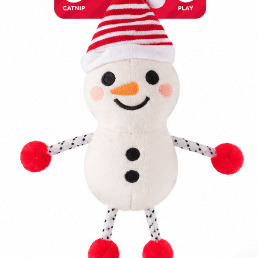 Smart Choice Christmas Catnip Pom Pom Cat Toy – 14cm natural dog treat UK