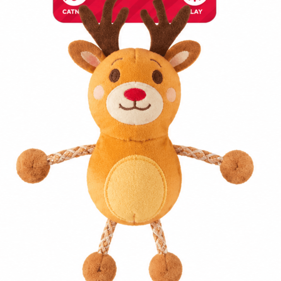 Smart Choice Christmas Catnip Pom Pom Cat Toy – 14cm natural dog treat UK