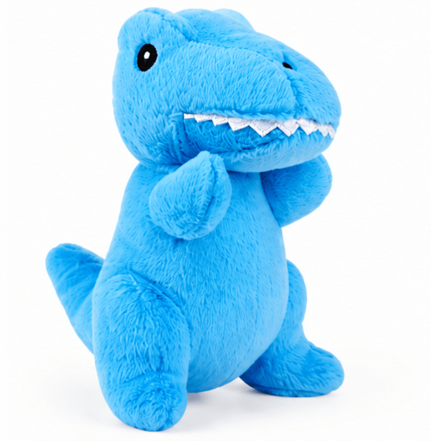 Smart Choice Squeaky Plush Dinosaur Dog Toy – 20cm natural dog treat UK