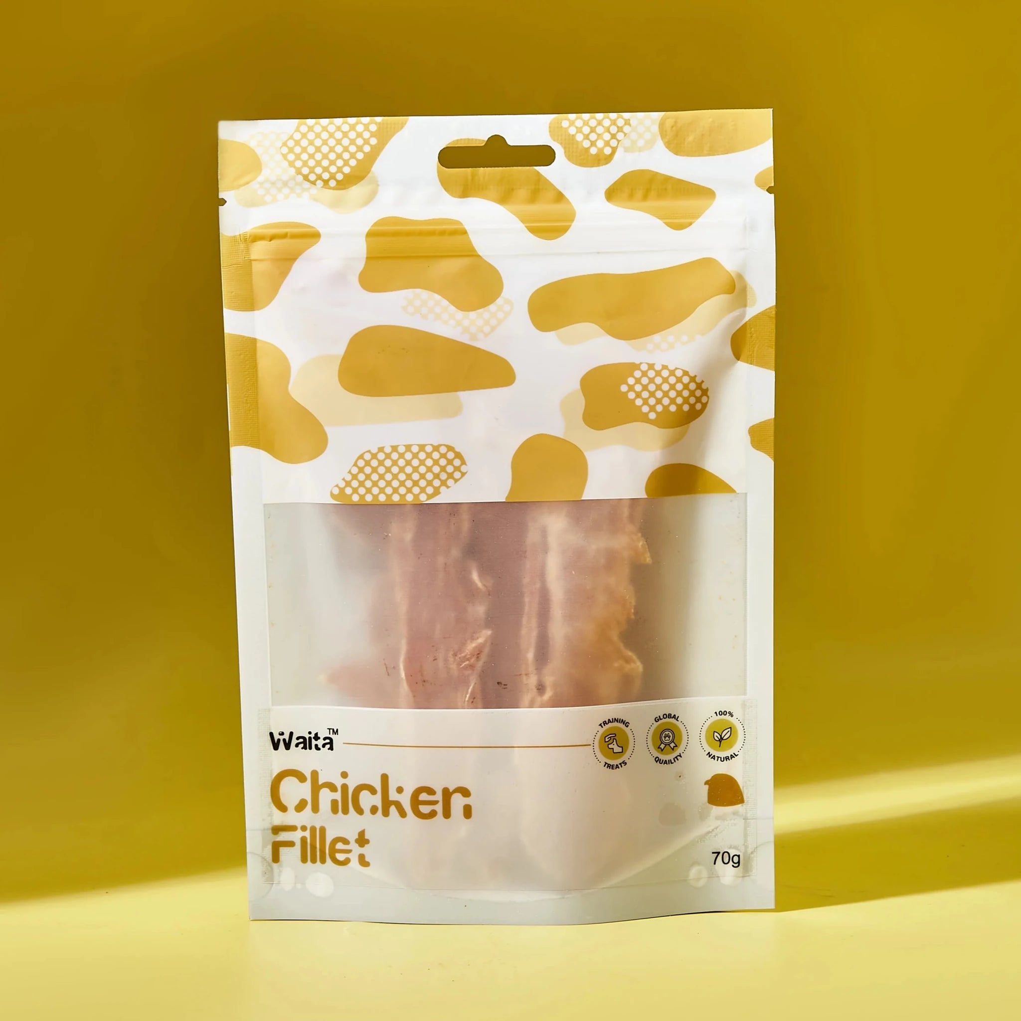Waita Air Dried Chicken Fillet 70g natural dog treat UK
