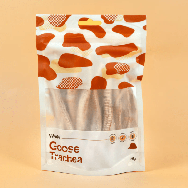 Waita Freeze Dried Goose Trachea 25g natural dog treat UK