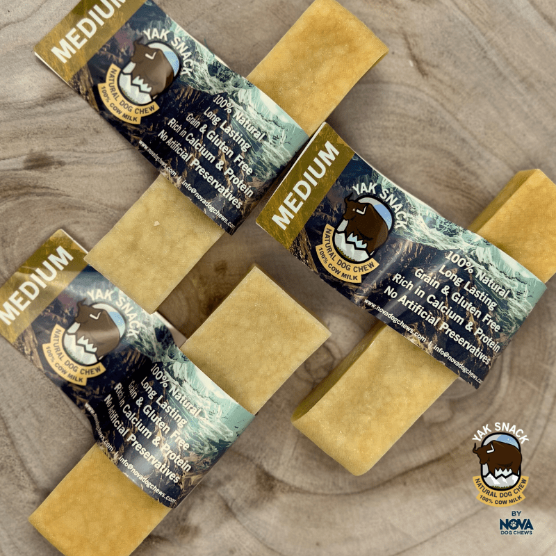 Yak Snack Medium natural dog treat UK